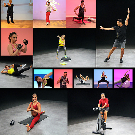 catalogue cours vidéo de sport fitness